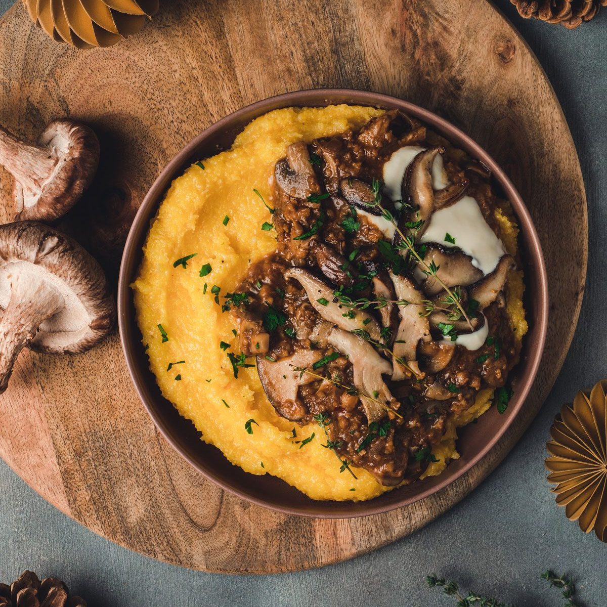 polenta seitan