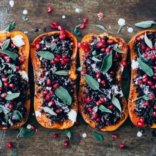 Calabaza-horno-rellena-arroz-negro