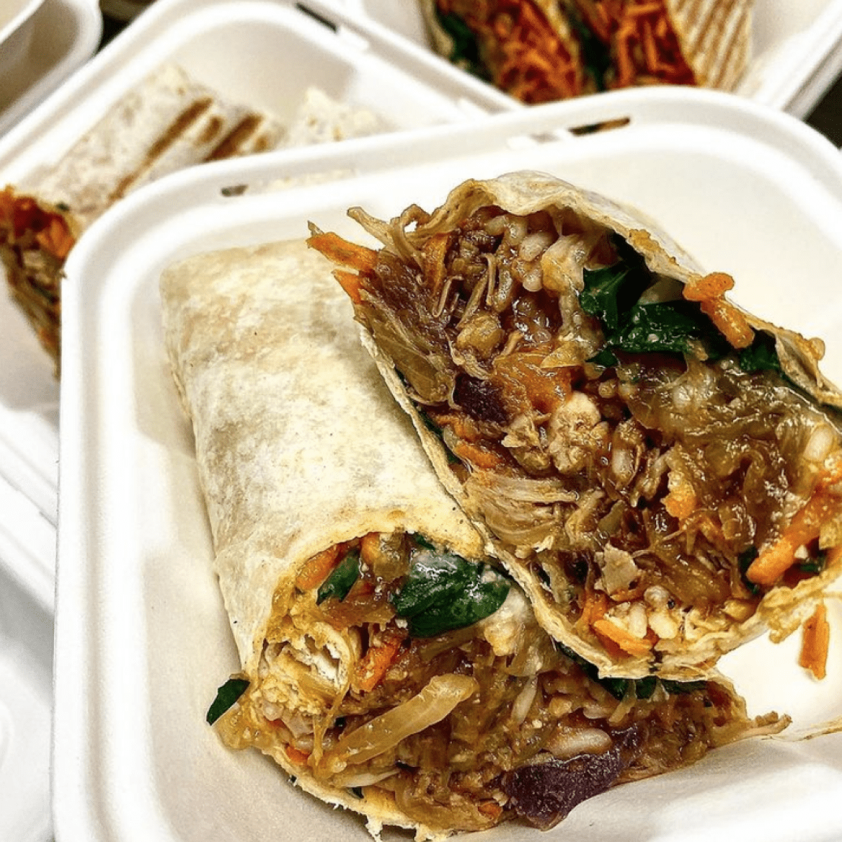 Jackfruit-Burrito