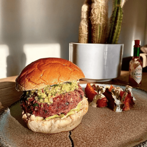 Tex-Mex-Vegan-Burguer