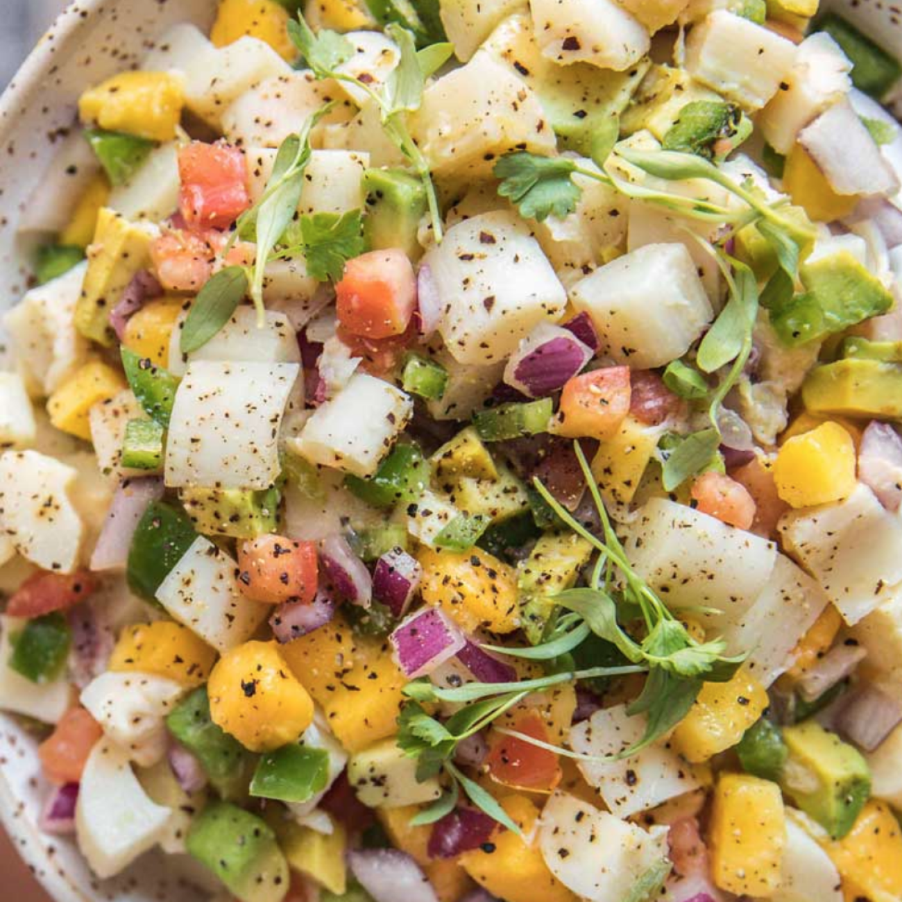 Ceviche-mango