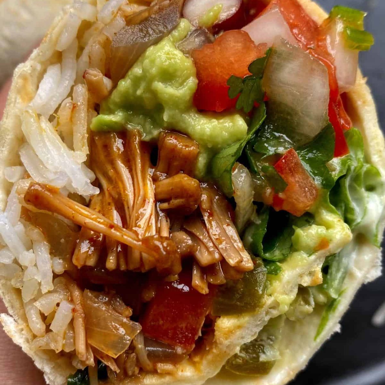 Burrito-jackfruit
