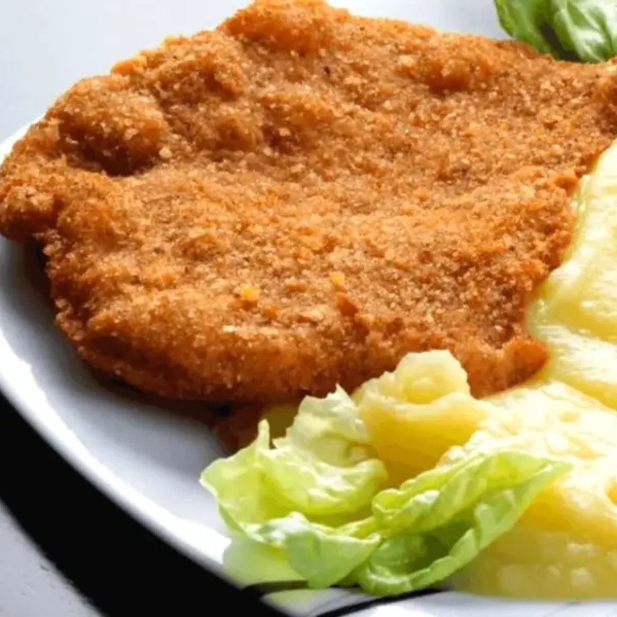 Milanesa-seitan-puré