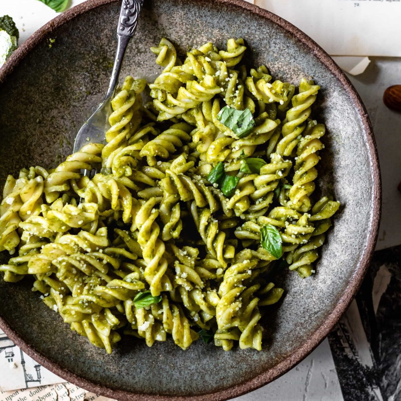 Pasta-pesto-tailandés