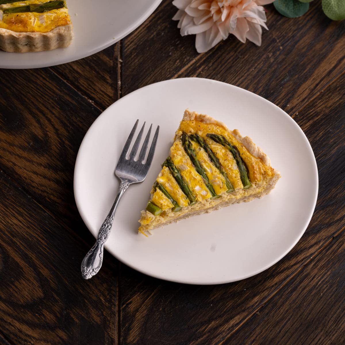 Quiche-espárragos-judías-gouda