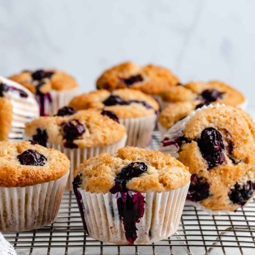 Vegan-Blueberry-Muffins